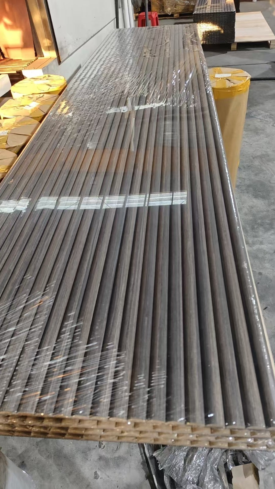 MDF Reykt eik/hringlaga - Mynstur 12-25mm