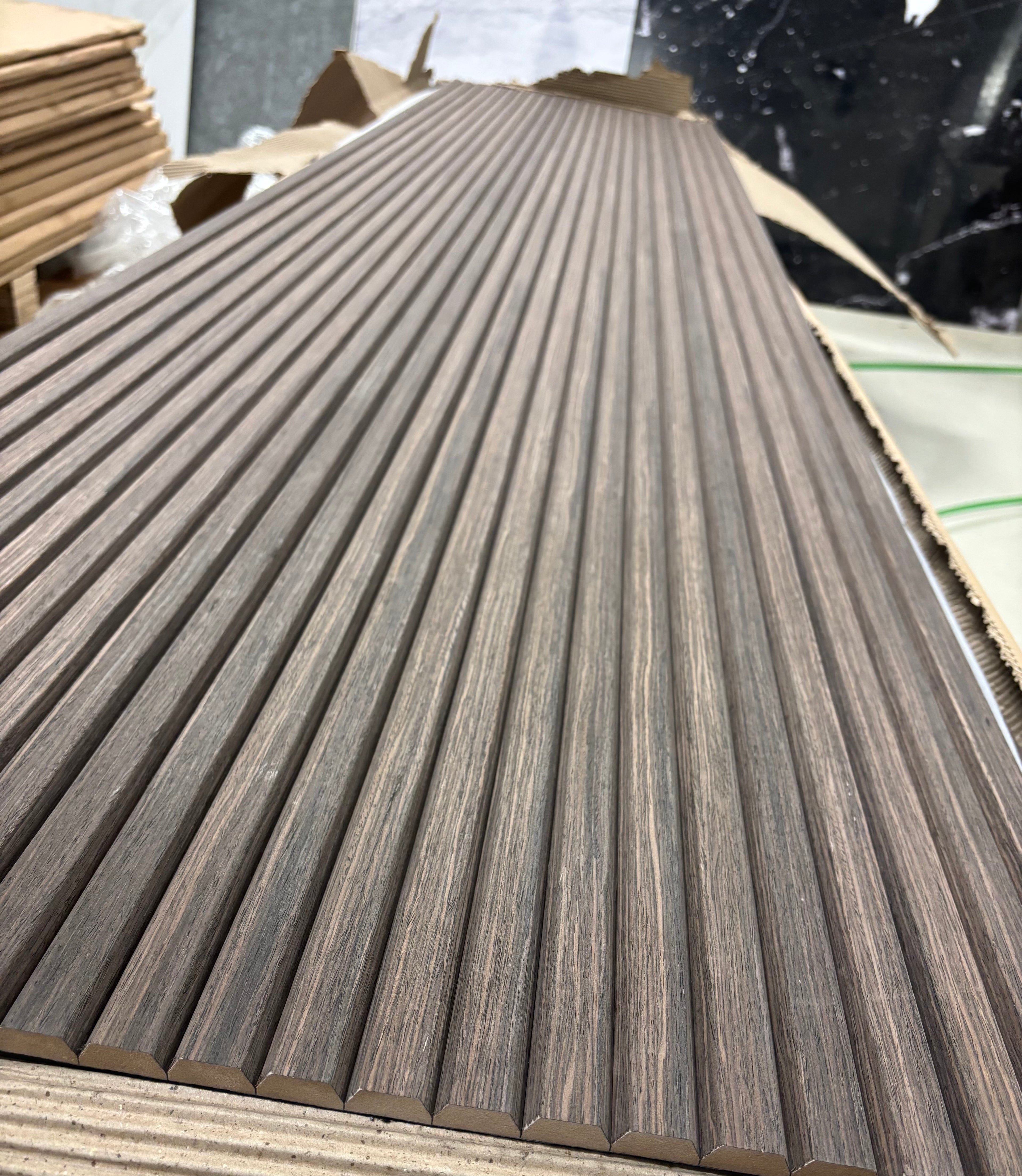 MDF Reykt eik/kassalaga