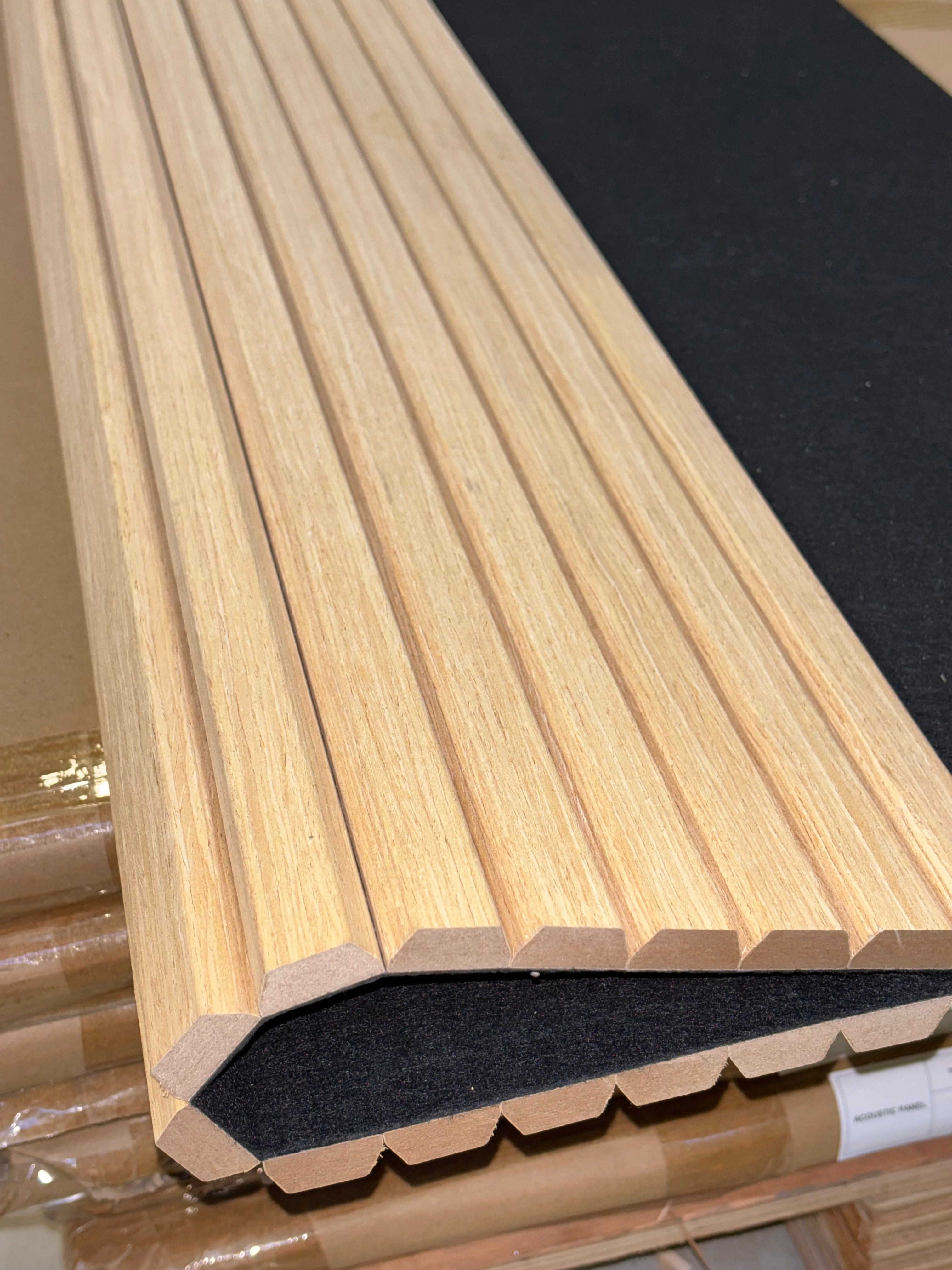 MDF Ljós eik/kassalaga