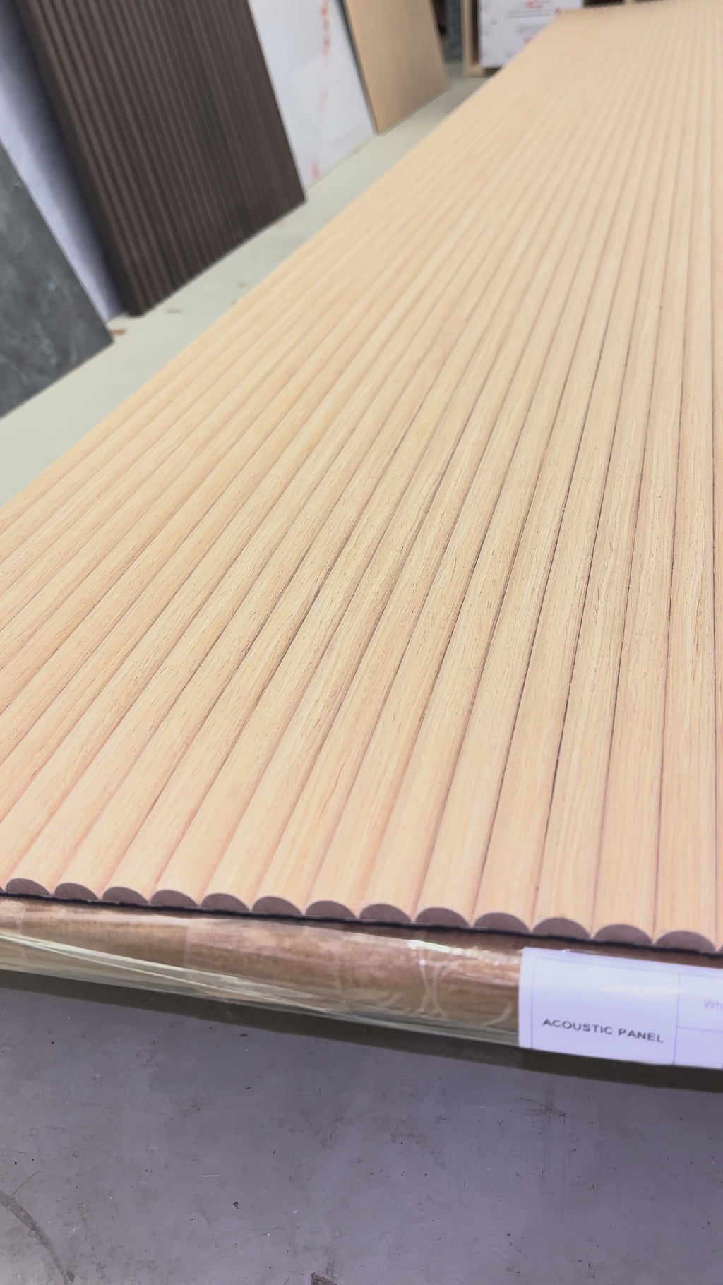 MDF Ljós eik/hringlaga - Mynstur 13-6mm